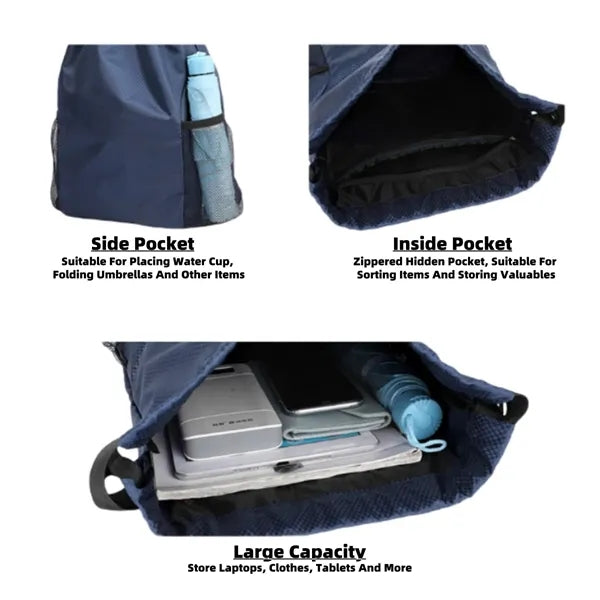 Sports Drawstring Backpack Gym Bag