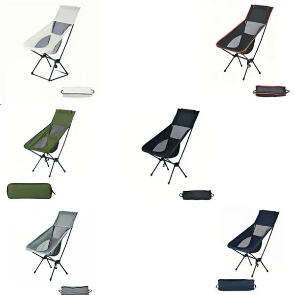 Lightweight High-Back Camping Chair