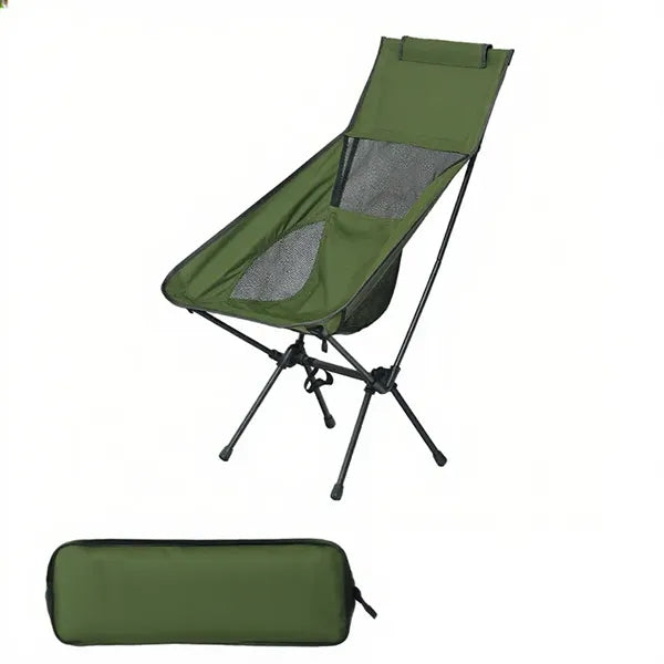 Lightweight High-Back Camping Chair