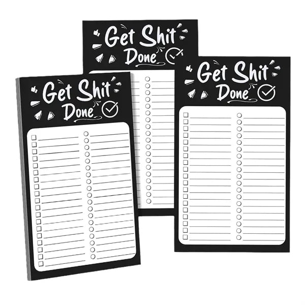 Magnetic Fridge To Do List Notepads with Pen Holder