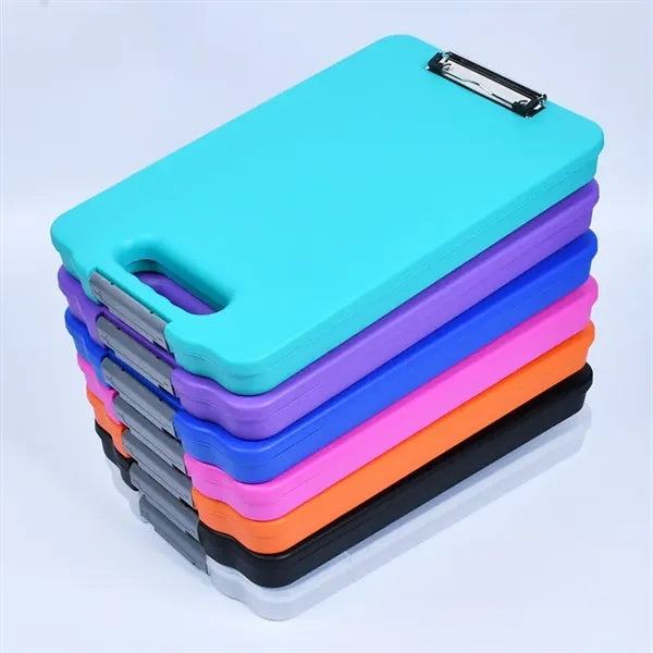 A4 Writing Board with Metal Clip Storage Clipboard