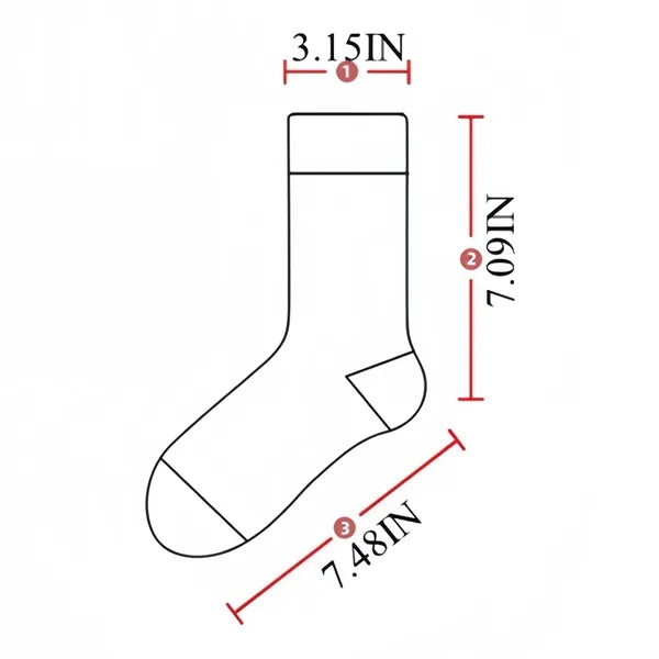 Cute Candy Ugly Big Mouth Magnetic Mid Calf Socks