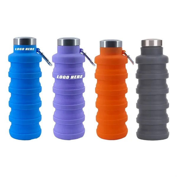16Oz Colorful Collapsible Sport Bottles