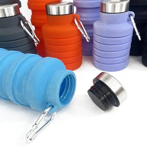 16Oz Colorful Collapsible Sport Bottles