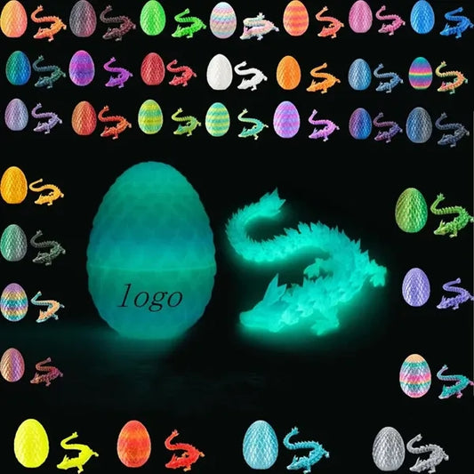 3D Printed 3.35-Inch Dragon Eggs