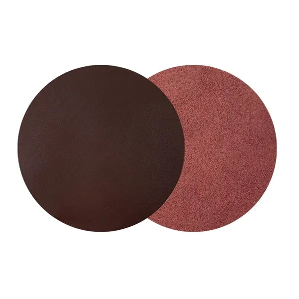 Round Heat-Resistant Stain-Resistant Leather Coaster Set