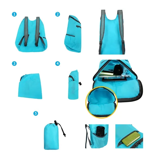 Colorful Foldable Backpack