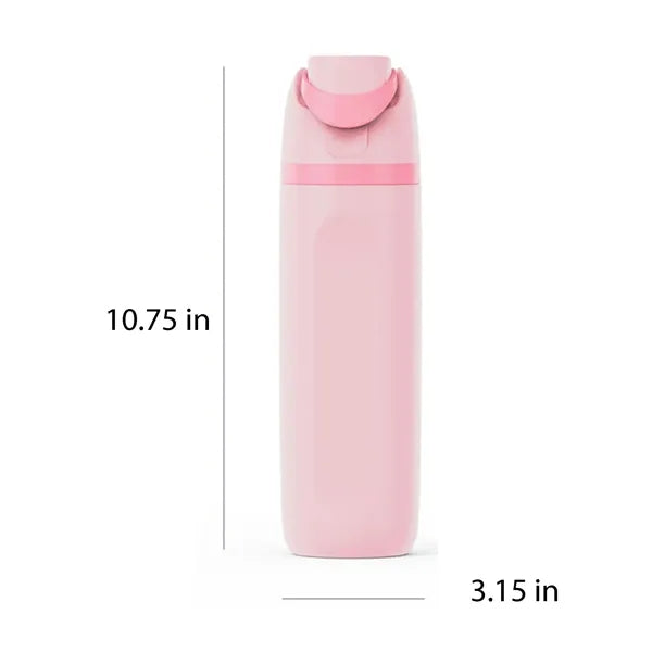 24OZ Stainless Steel Water Bottle with Straw