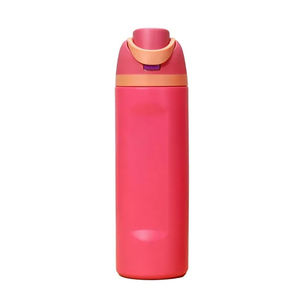 24OZ Stainless Steel Water Bottle with Straw