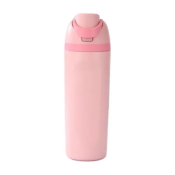 24OZ Stainless Steel Water Bottle with Straw