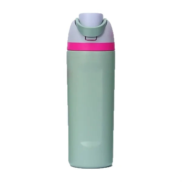24OZ Stainless Steel Water Bottle with Straw