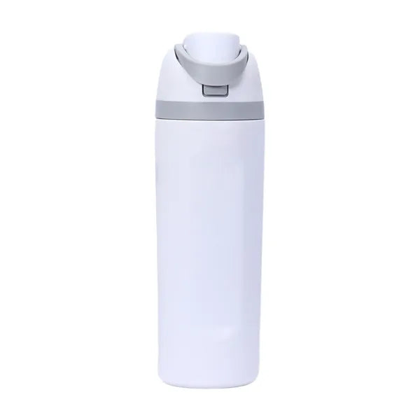 24OZ Stainless Steel Water Bottle with Straw