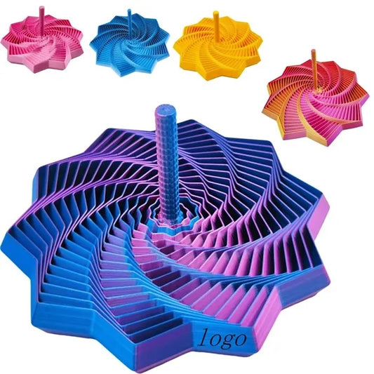 3.15In Octagonal Star Stress-Relieving Toy With Handle