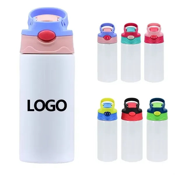 12oz Stainless Steel Sublimation Children Water Bottle