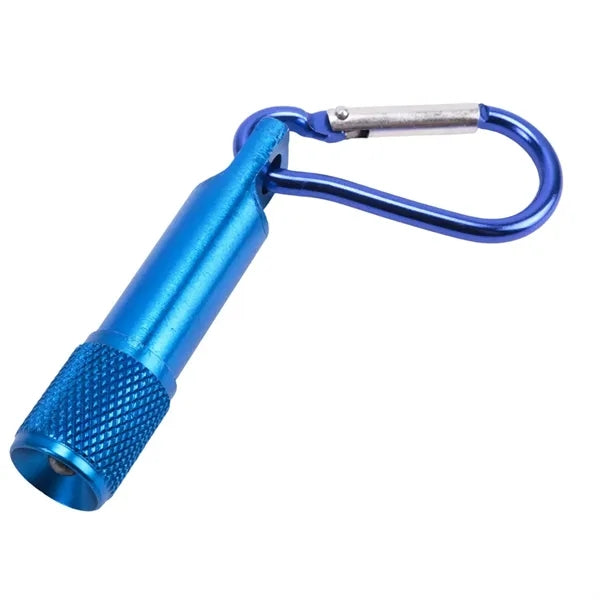 Led Mini Flashlight Keychain With Carabiner