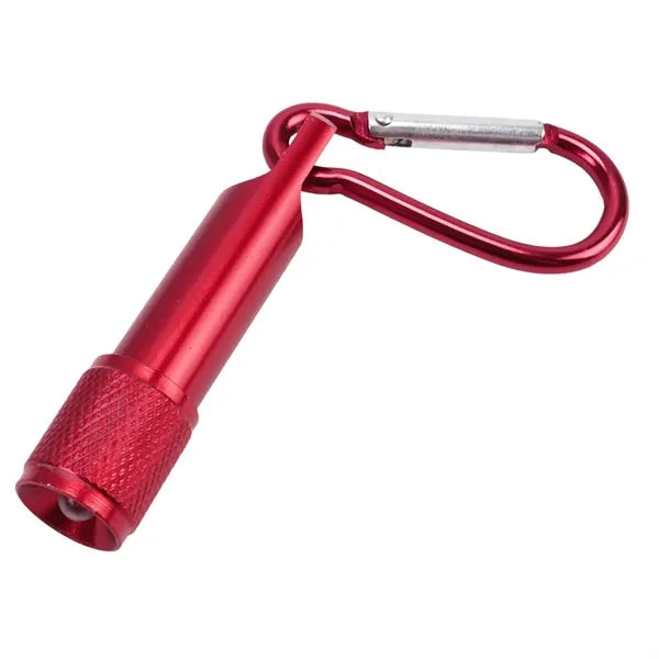 Led Mini Flashlight Keychain With Carabiner