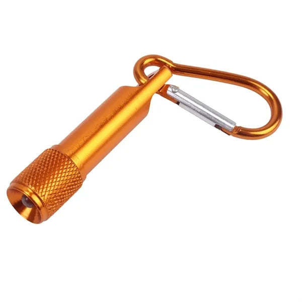 Led Mini Flashlight Keychain With Carabiner
