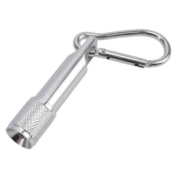 Led Mini Flashlight Keychain With Carabiner