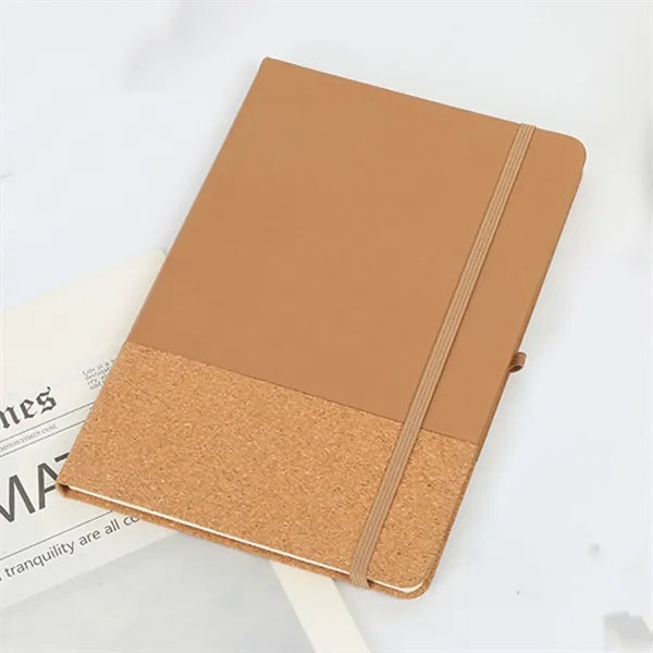 Eco-Friendly A5 Notebook with Full-Color Logo