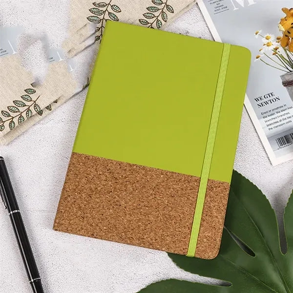 Eco-Friendly A5 Notebook with Full-Color Logo