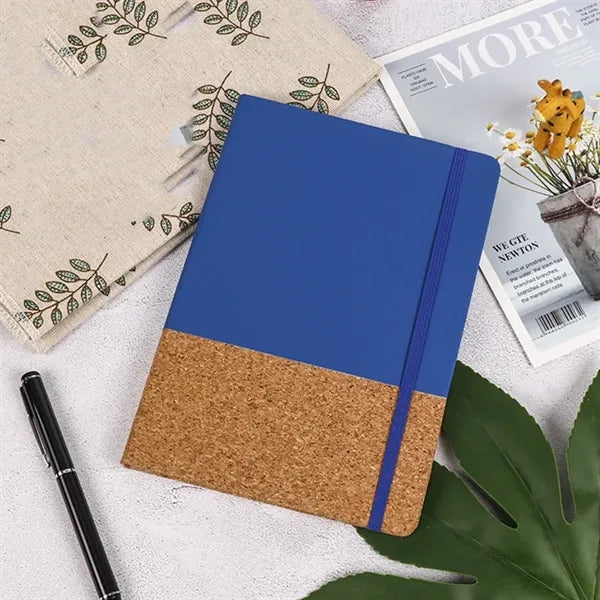 Eco-Friendly A5 Notebook with Full-Color Logo