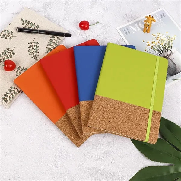 Eco-Friendly A5 Notebook with Full-Color Logo