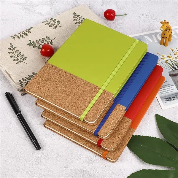 Eco-Friendly A5 Notebook with Full-Color Logo