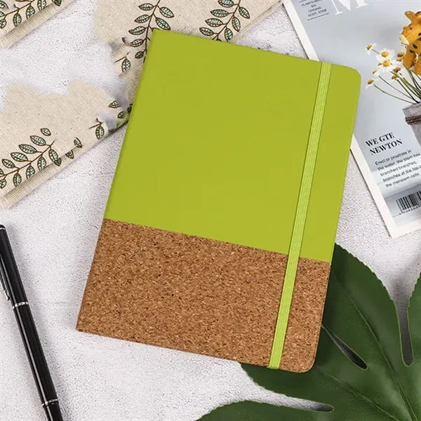 Eco-Friendly A5 Notebook with Full-Color Logo