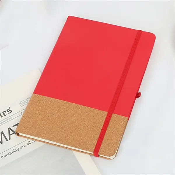 Eco-Friendly A5 Notebook with Full-Color Logo