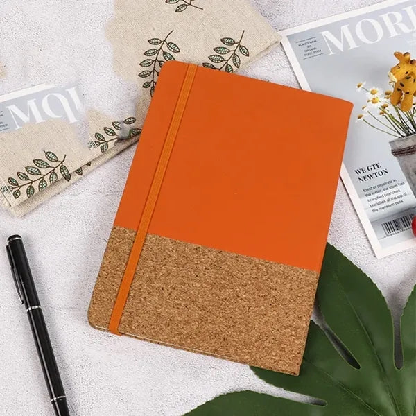 Eco-Friendly A5 Notebook with Full-Color Logo