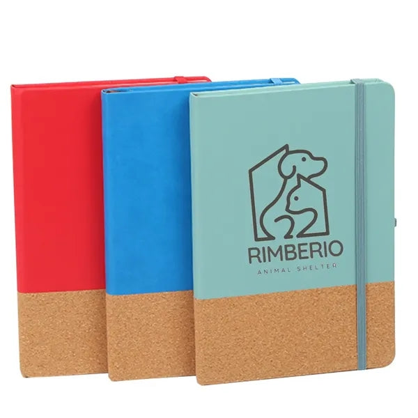 Eco-Friendly A5 Notebook with Full-Color Logo
