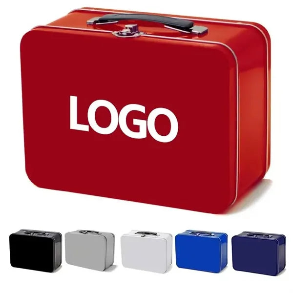 Metal Lunch Box with Handle