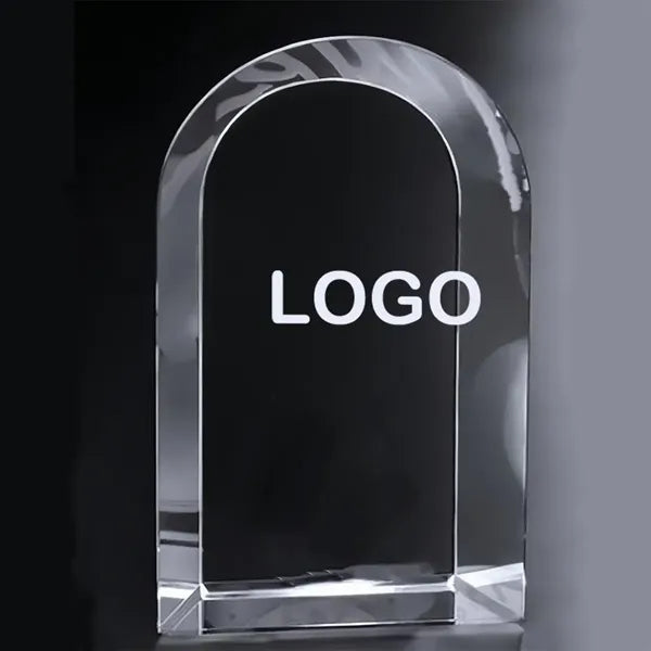 Elegant Arch Crystal Trophy