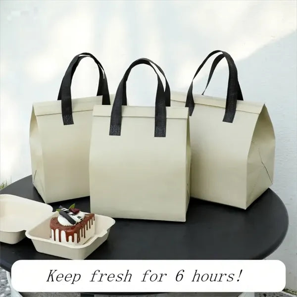 10x10x7In Insulated Grocery Bag for Hot&Cold Food