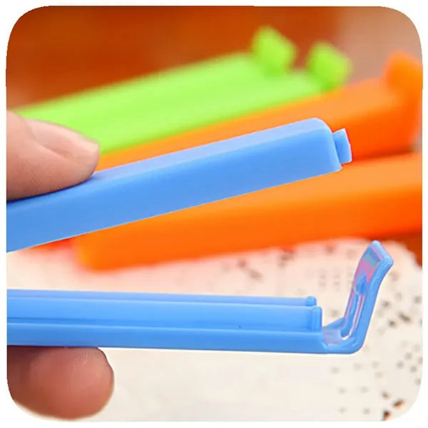 Foldable Self-Locking Buckle Food Sealing Plastic Clip