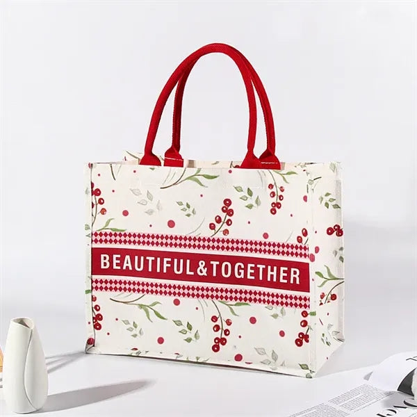 Full Color Canvas Gift Tote Bag