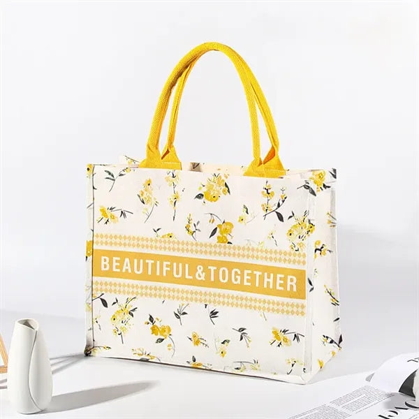 Full Color Canvas Gift Tote Bag