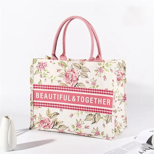 Full Color Canvas Gift Tote Bag