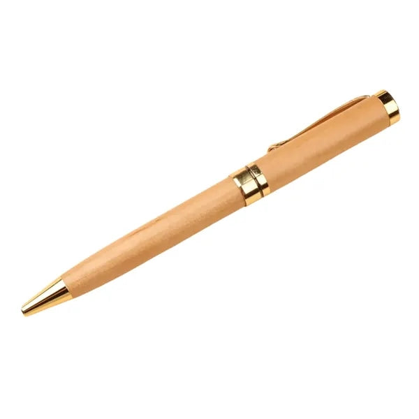 Rotatable Wooden Signature Pen