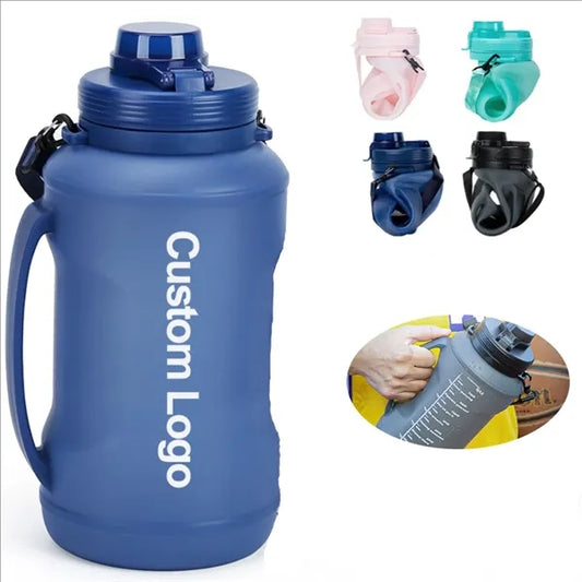 64 Oz Silicone Foldable Sports Kettle