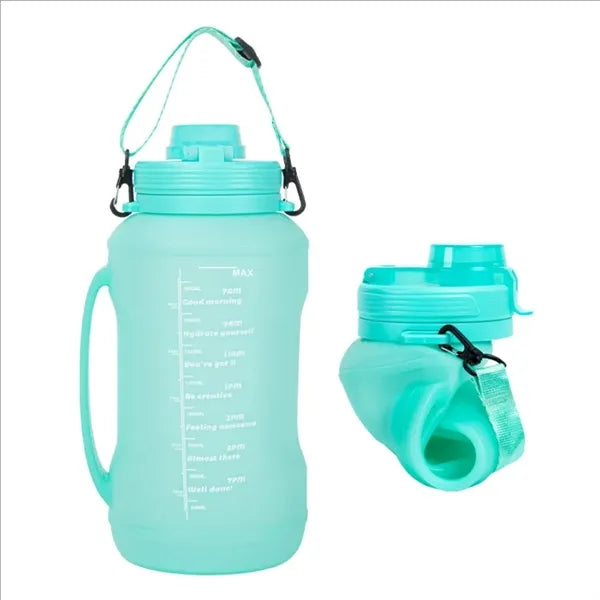64 Oz Silicone Foldable Sports Kettle