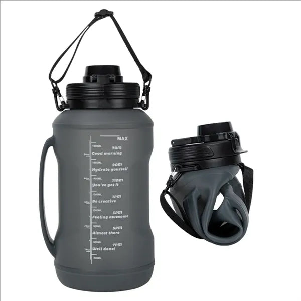 64 Oz Silicone Foldable Sports Kettle