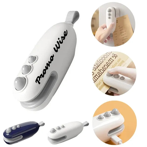 Mini Handheld Food Vacuum Magnetic Sealer With Lanyard