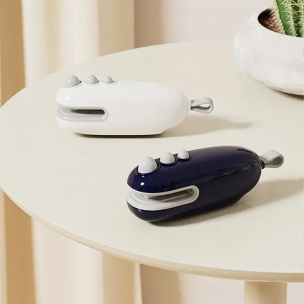 Mini Handheld Food Vacuum Magnetic Sealer With Lanyard