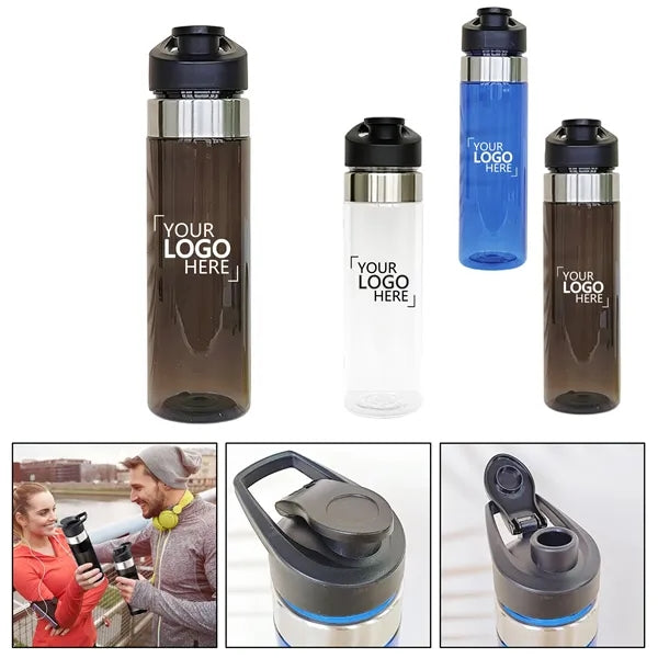 Plastic Water Bottle With Carrying Handle