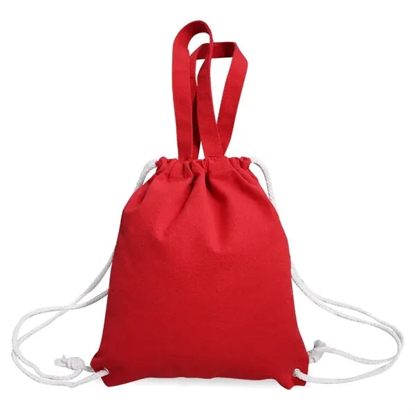 Canvas Drawstring Tote Bag