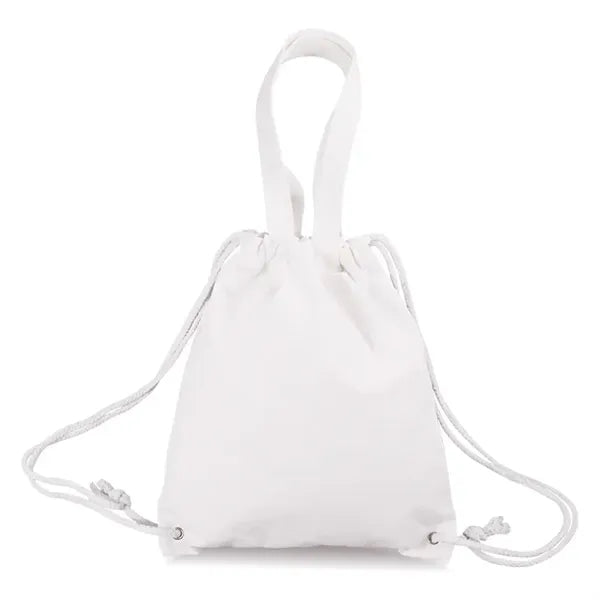 Canvas Drawstring Tote Bag