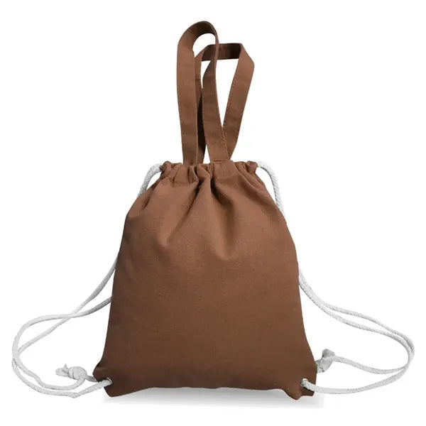 Canvas Drawstring Tote Bag