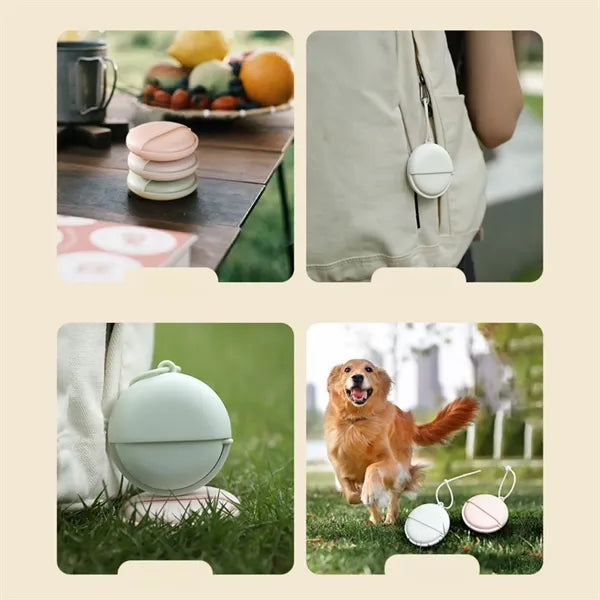 Portable Disposable Soap Chip Key Chain With Lanyard
