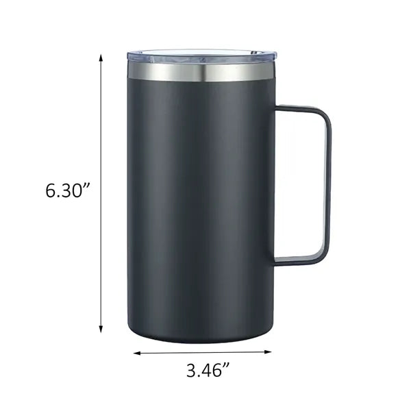 24oz Large Capacity Travel Mug with Handle